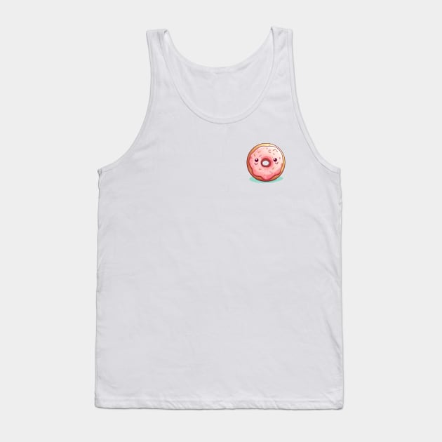 Cute Donut Tank Top by Prism Chalk House